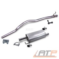 SchalldÄMpfer + Endrohr FÜR VW Transporter T5 T6 BUS 2.0 TDI BJ 09-15