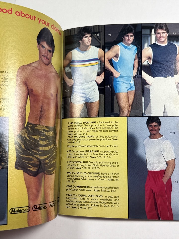 MALEPAK catalog summer 1984 gay interest underwear swimwear | eBay