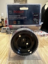 The Bosch 4-1/8 in. Diamond Grit Hole Saw (Model HDG418) 
