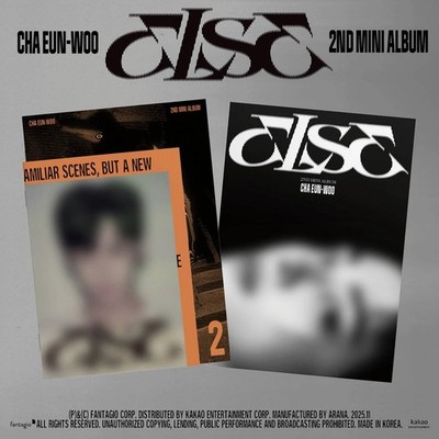 ASTRO CHA EUN-WOO [ELSE] 2nd Mini Album/CD-R+P.Book+Photo+2 Card+Poster+etc+GIFT