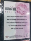 WWE Miss Jackie Signed Autograph Kissed Simply Irresisible Card — photo 1