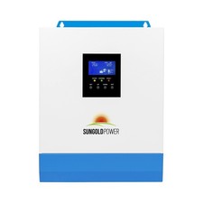 3000W DC 24V Pure Sine Wave Inverter with 80A MPPT Solar Charger MPPT Voltag...