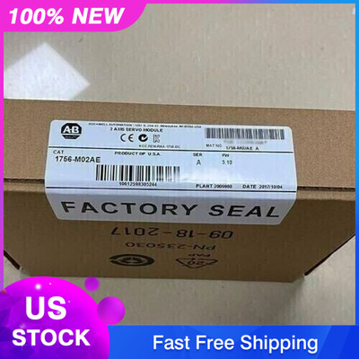 New Factory Sealed AB 1756-M02AE / A ControlLogix 2-Axis Encoder 1756M02AE