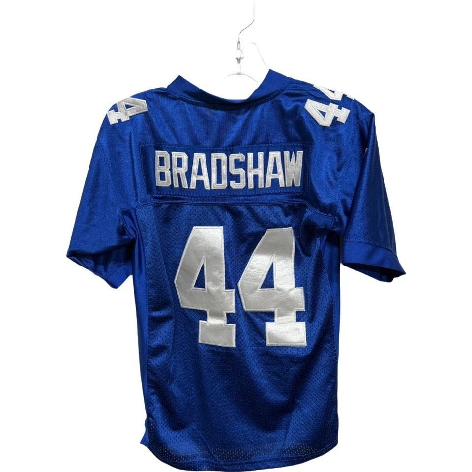 Jersey cosido azul Reebok NFL NY Giants Ahmad Bradshaw 44 niños L (14-16) Foto 4 de 4
