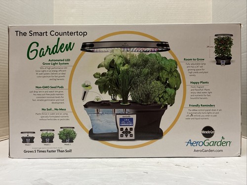 Nuovo/scatola aperta*Miracle-Gro AeroGarden Smart da banco giardino con ultra LED - Foto 2 di 7