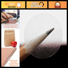 Clear Circle Stickers 1 Inch for Sealing - 5000 Non-Perforated Labels, Ideal for