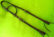 CIRCLE Y Top QUALITY Double Stitched Leather HEADSTALL Bridle~Trail~Ranch~Work
