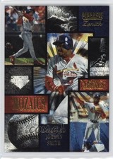 1996 Pinnacle Zenith Mozaics Ray Lankford Brian Jordan Ozzie Smith #11 HOF 0hl