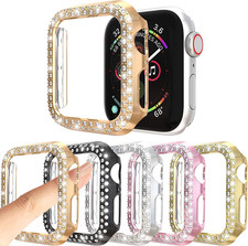  5-Pack Protector Case Compatible with Apple Watch Series 3 Series 2 Series 1 3