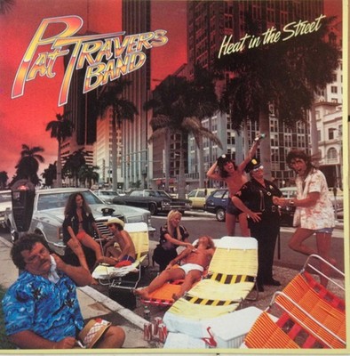 Pat Travers Band - Heat In The Street - Used Vinyl Record - Y5826z