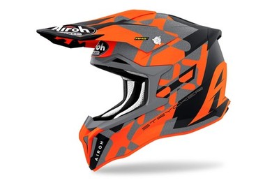 STKX32S - OFFROAD HELM AIROH STRYCKER XXX ORANGE MATT GRÖSSE S