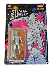 THE SILVER SURFER MARVEL LEGENDS RETRO FIGURE KENNER MOSC UNPUNCHED 3.75  2021