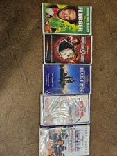 Walt Disney VHS Lot Flubber Inspector Gadget Huck Finn NTSC Family Comedy