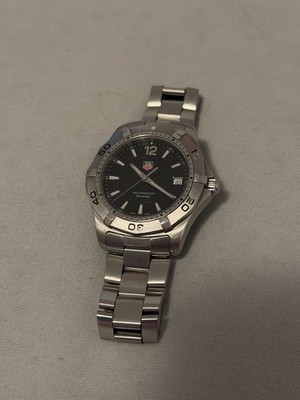 Tag Heuer Aquaracer 300M WAF1110 Schwarz Stahl 39mm