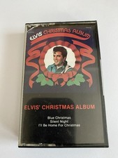 Elvis Presley- Elvis  Christmas Album Cassette. 1985 RCA. Vintage Free Shipping