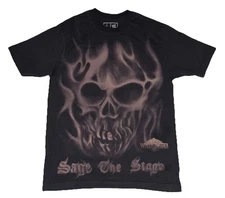 Cactus Jack x WWE T Shirt M Sage The Stage Wrestlemania 41 Las Vegas NEW *spots