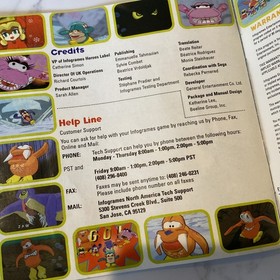 Pen Pen Trilcelon Sega Dreamcast Instruction Manual Only Authentic Pal Soft 1999