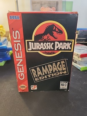Jurassic Park: Rampage Edition (Sega Genesis) No Manual