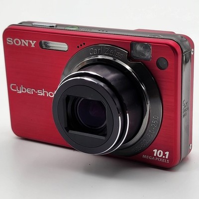 Sony Cyber-shot DSC-W170 10.1 MP Red Near Mint