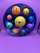 Lamvpker Planet Dimple Solar System Galaxy Space Stress Relief Fidget Toy Age 3 
