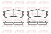Remsa Bremsbelagsatz Scheibenbremse 0399.21 FüR MPV LW LV Mazda 2 1 Lwew LW3W