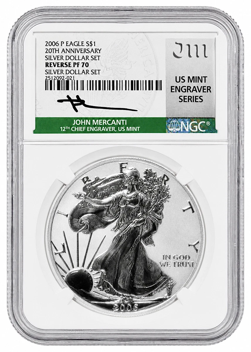 まーちゃん NGC PF70☆2006 アメリカ シルバー イーグル 銀貨 2006 Silver Eagle Ngc Pf70 for sale | eBay