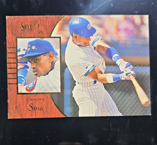 Pinnacle 1996 Select Sammy Sosa #26 Chicago Cubs MLB Baseball Base Set Card