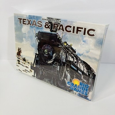 New TEXAS & PACIFIC BOARD GAME rio grande games train strategy winsome SEALED