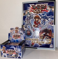 YuGiOh! 2008 GX Sticker Display + GX Sticker Album 3 | Sticker Box + Album | NUOVO