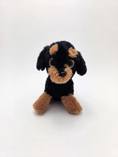 Ty Beanie Baby “Brutus” the Puppy Dog Rottweiler - Big Eyes Version NHT(6 inch)