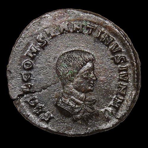 Constantine II. RARE RIC Published on 'Wildwinds'. Son of 'the Great' Roman Coin - Picture 3 of 12