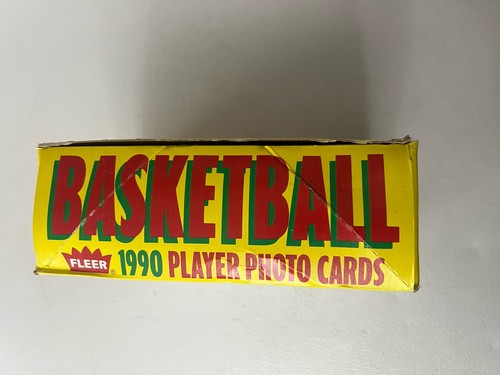 1990 FLEER Basketball Wax Box - 36 Sealed Packs Michael Jordan Larry Bird NBA 1C - Picture 9 of 11