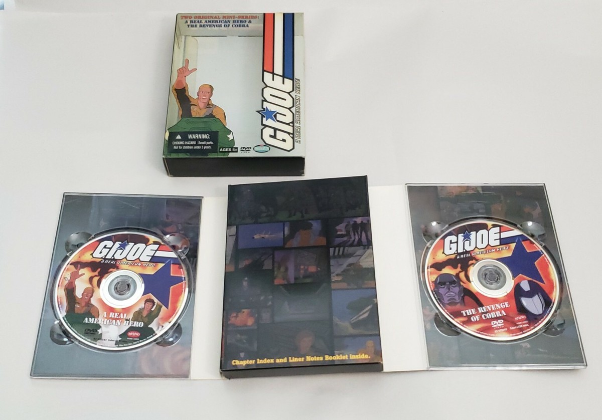 G.I. Joe Mini-Series DVD A Real American Hero Revenge Of Cobra