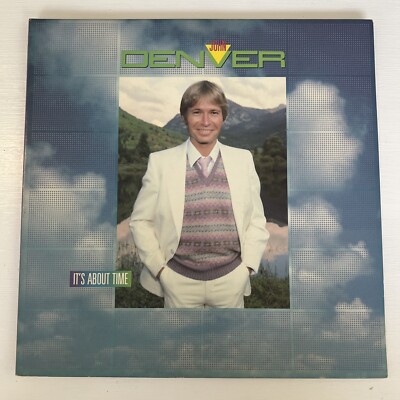 John Denver  It s About Time  (1983) AFL1-4683  RCA Vinyl LP EX/EX!