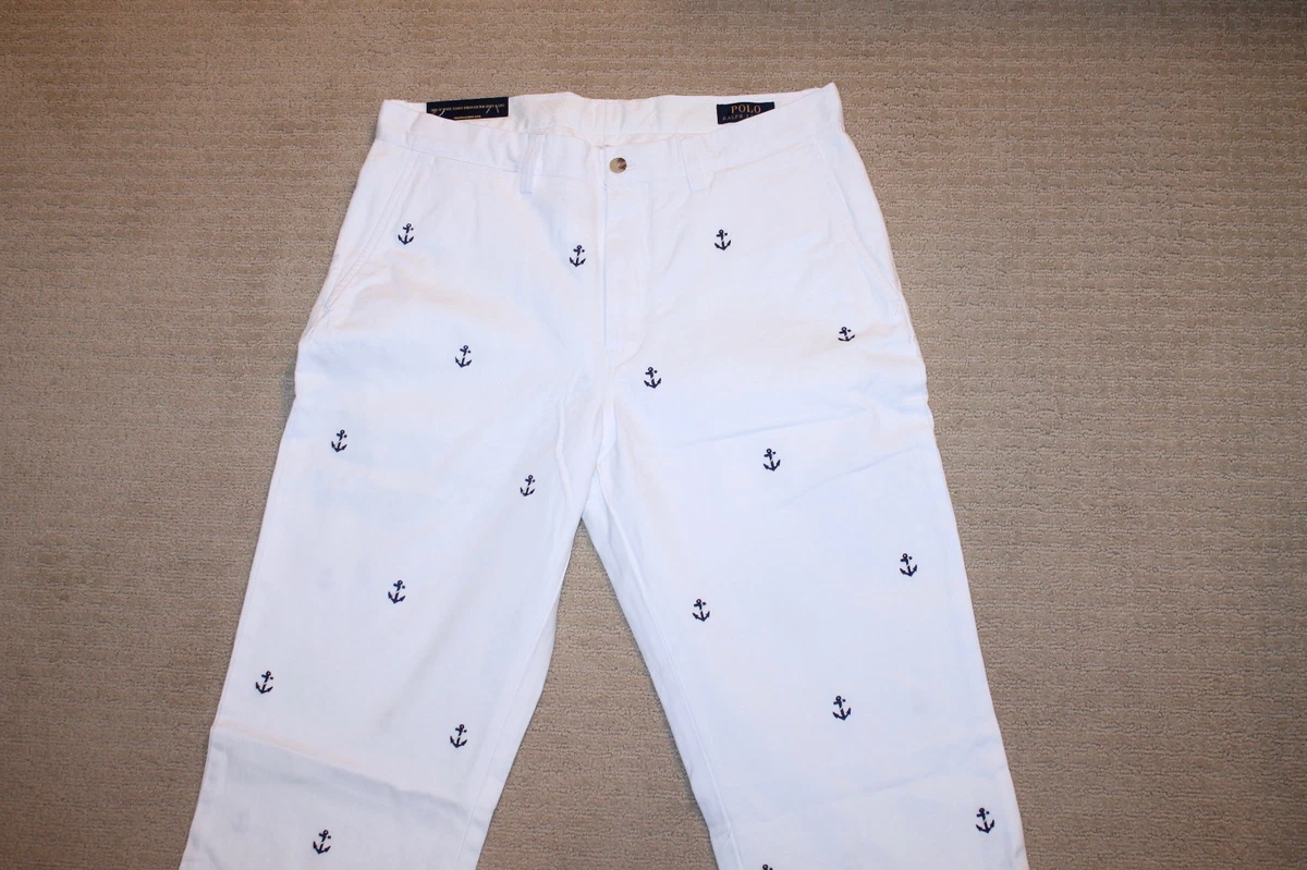 Polo Ralph Lauren White Chinco Pants