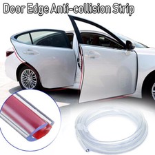 5M Car Door Edge Protector Strip Moulding Trim Scratch Guard U Shape Clear HOT!