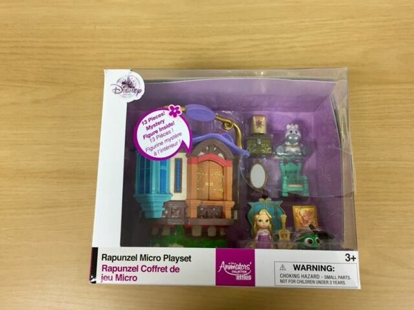 disney rapunzel micro playset
