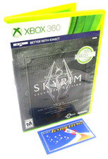 Microsoft XBox 360 Elder Scrolls V Skyrim EMPTY Case Legendary Edition