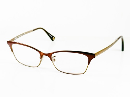 COACH HC 5041 Terri 9143 Satin Brown Sand 51-15-140 Eyeglasses Frames with Case - Picture 12 of 14