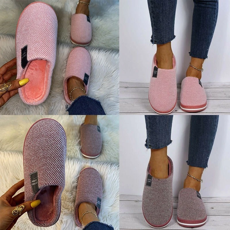 womens fleece clog slippers