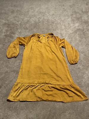 Old Navy Gold Long Sleeve Shift Dress W Slip Dress Underneath Medium | eBay Old Navy Gold Long Sleeve Shift Dress W Slip Dress Underneath Medium | eBay