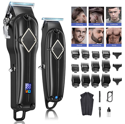 Limural Professional Hair Clippers Trimmer & Cutting T-Blade Trimmer Kit for Men