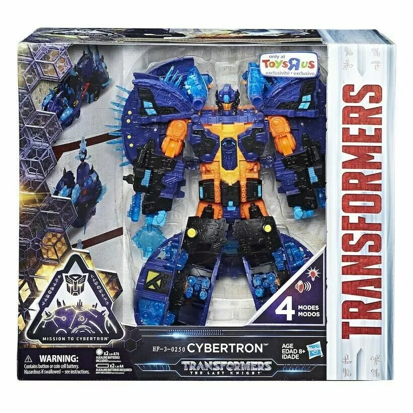 NEW Transformers The Last Knight Converting Cybertron Planet