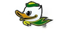 NCAA Oregon Ducks Fighting Duck Logo Lapel Pin