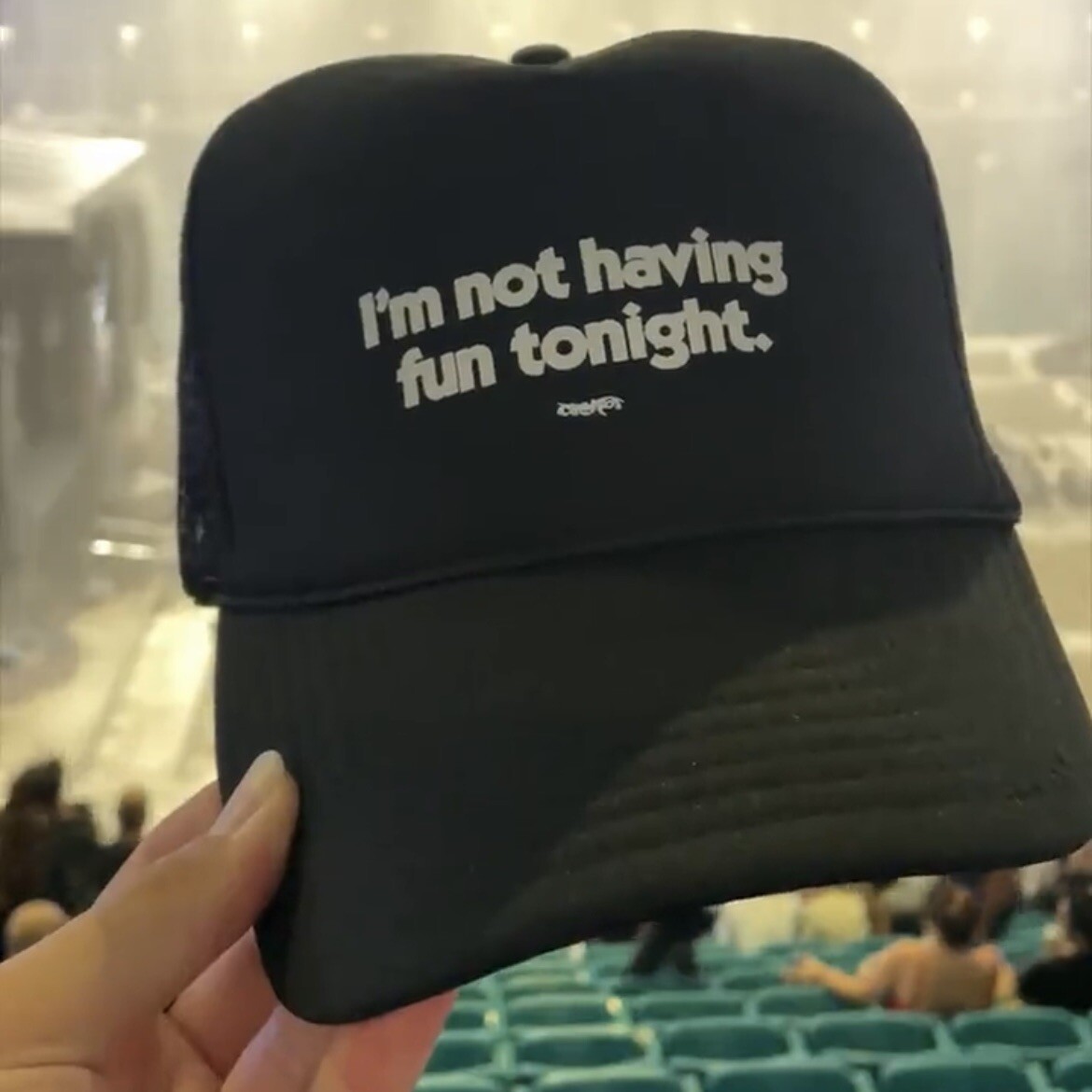 LADY GAGA CHROMATICA BALL TOUR MERCH I'M NOT HAVING FUN TONIGHT