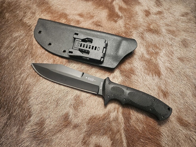 Ka-Bar Bob Dozier Knife Model 1275 Kydex Sheath with TekLok 6-1/2" Blade