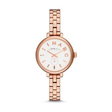 Original Marc Jacobs MBM8643 Sally Quartz Watch Women Ladies 28mm 50M Waterproof