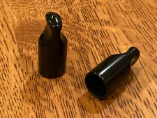 Flexible 3/4" Vinyl End Caps (pair) Easy Grip Design