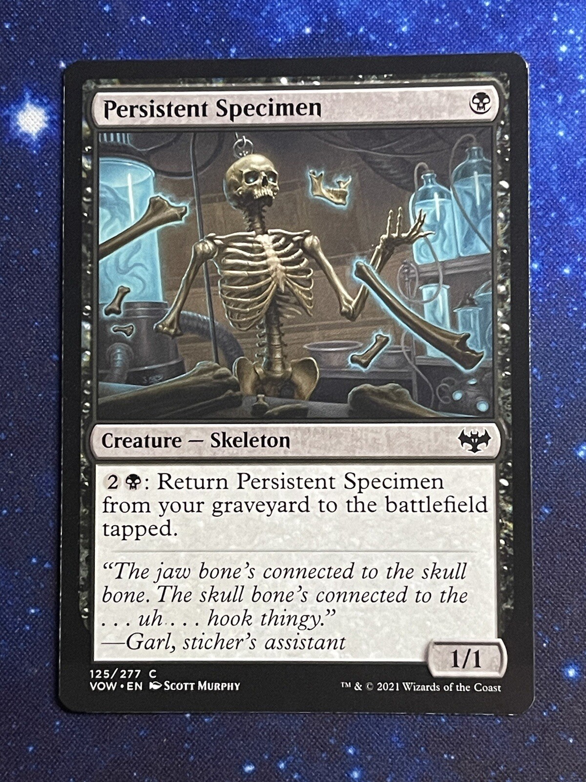 MTG, Persistent Specimen, Innistrad: Crimson Vow 125/277 Regular Common
