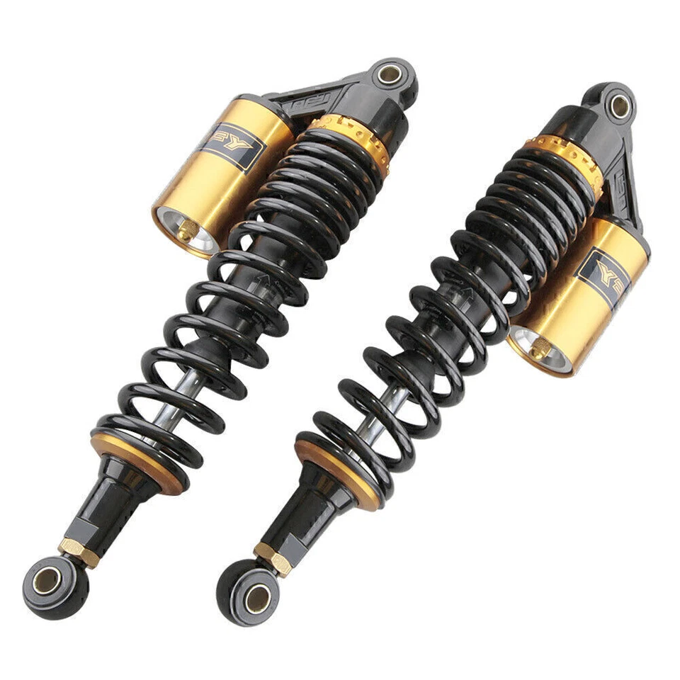 14.75"375mm Rear Air Shock Absorbers Suspension Universal For Suzuki Yamaha ATV Foto 3 de 4